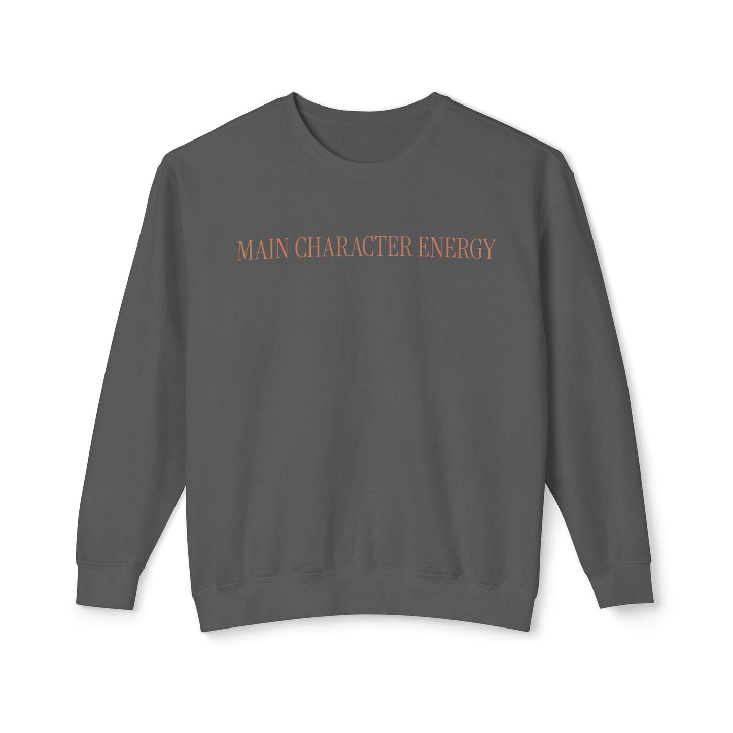 Main Character Energy Lightweight Crewneck Sweatshirt