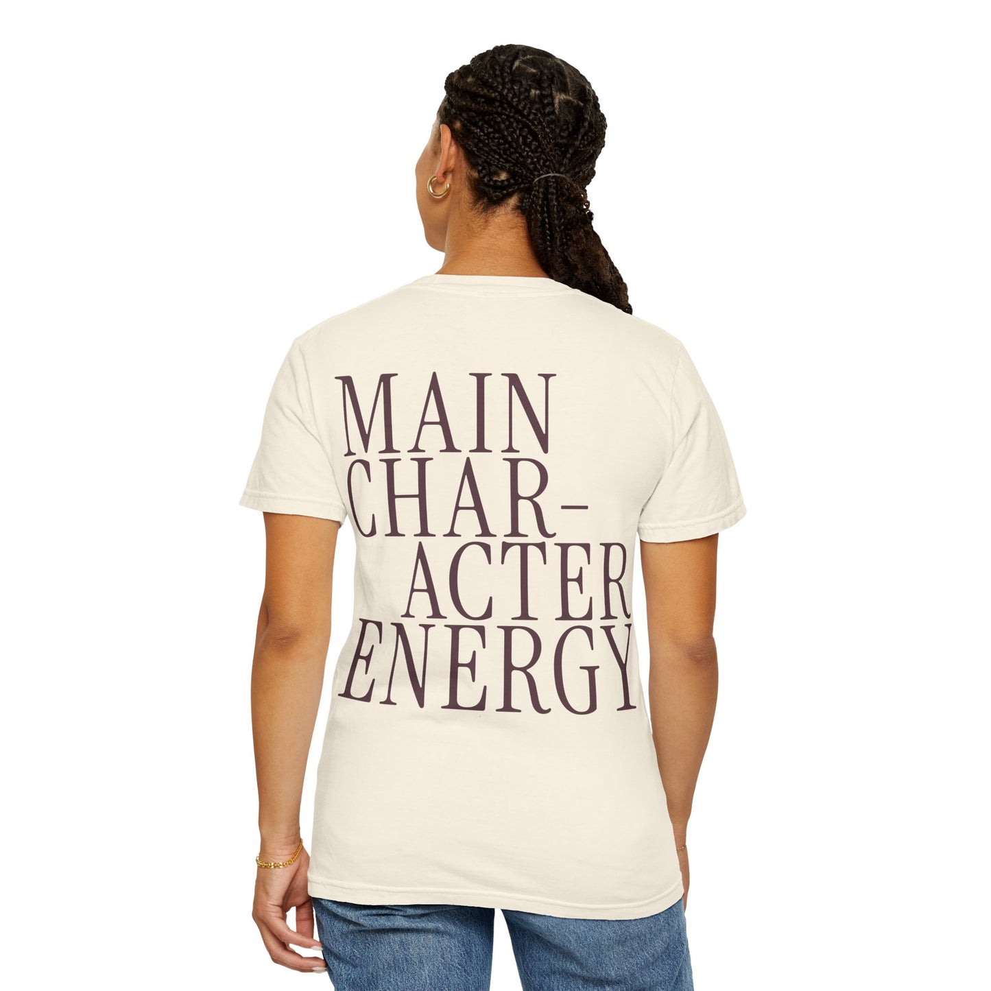 Main Character Energy Back T-shirt