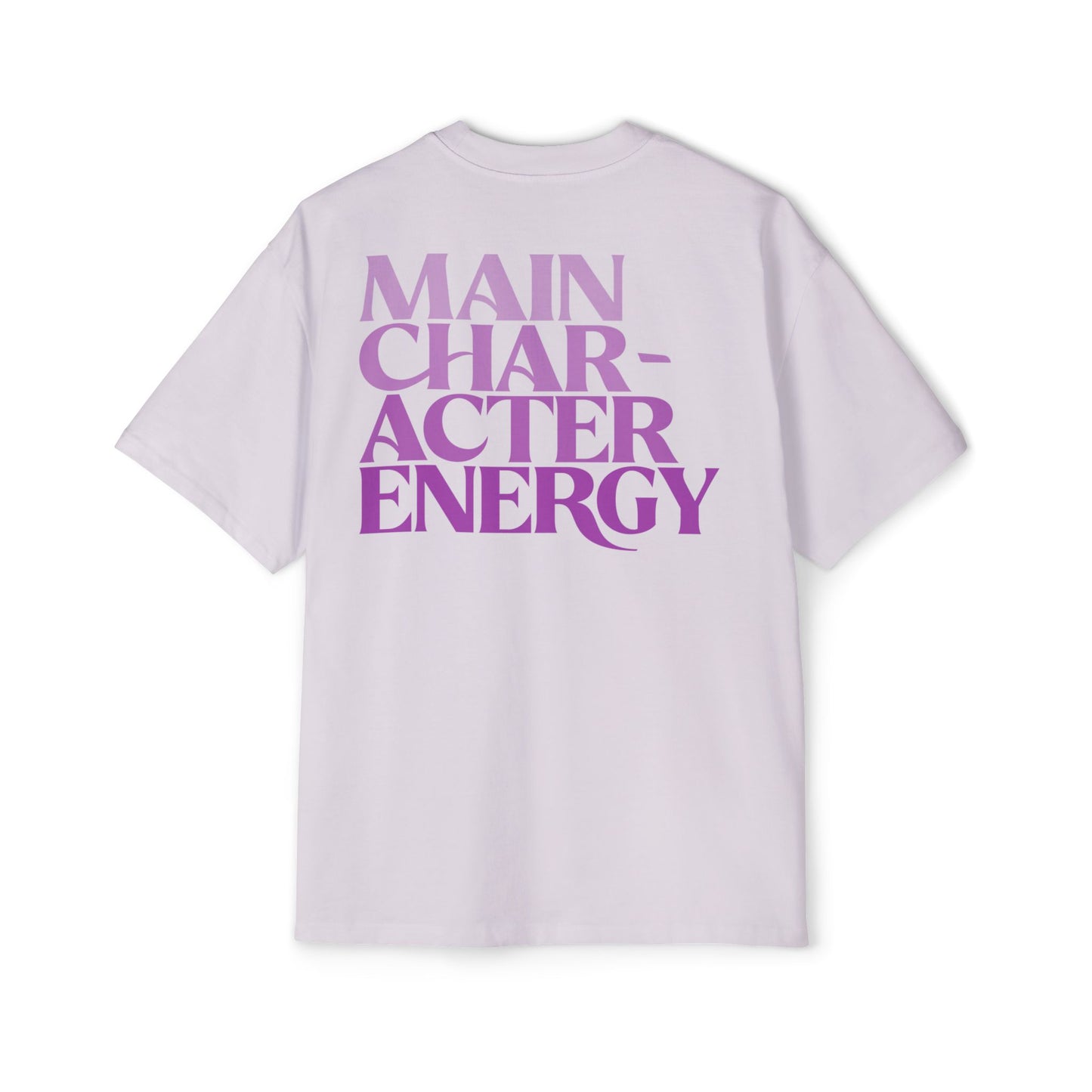 Main Character Energy Faded Oversized Tee