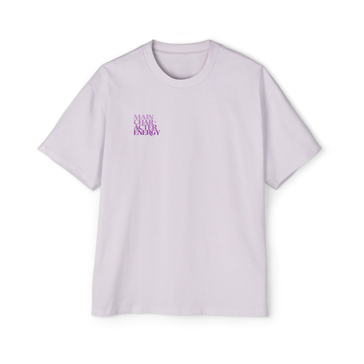 Main Character Energy Faded Oversized Tee