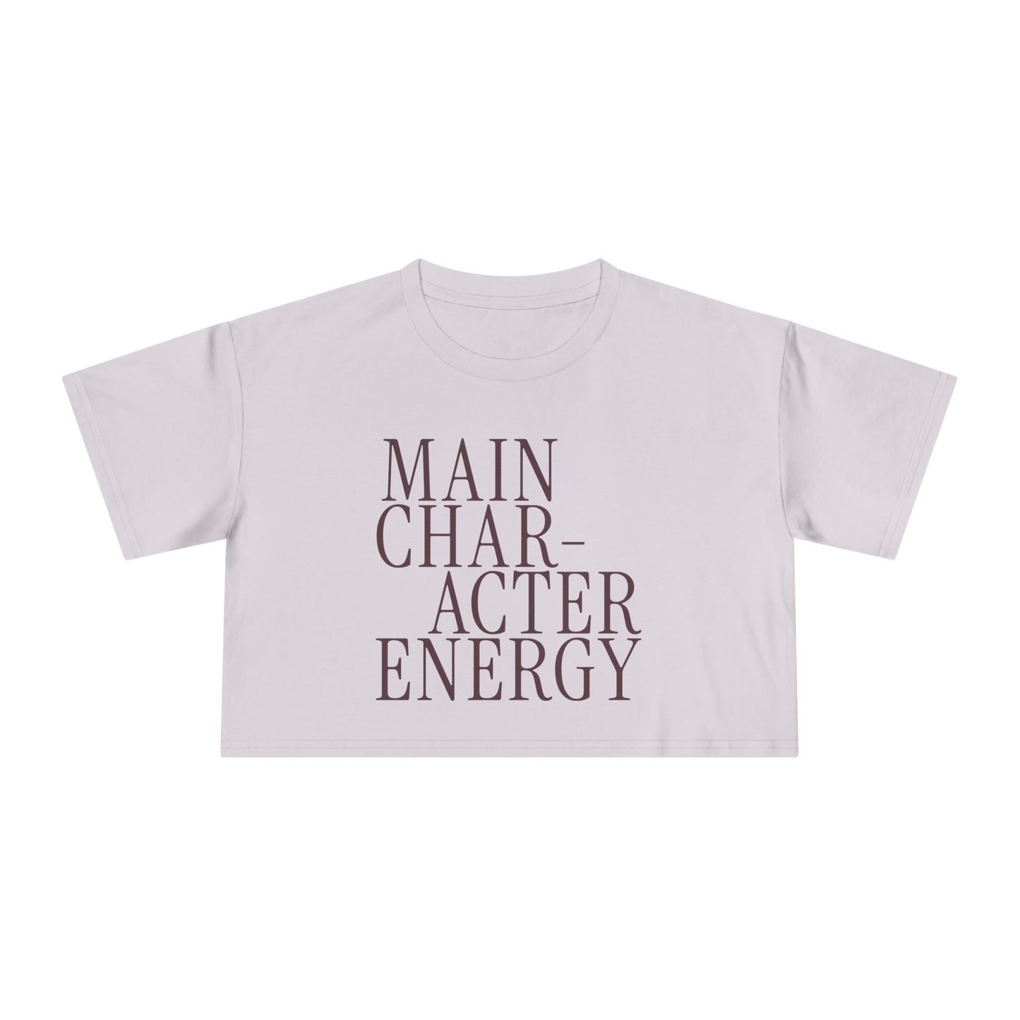 Main Character Energy Women's Crop Tee