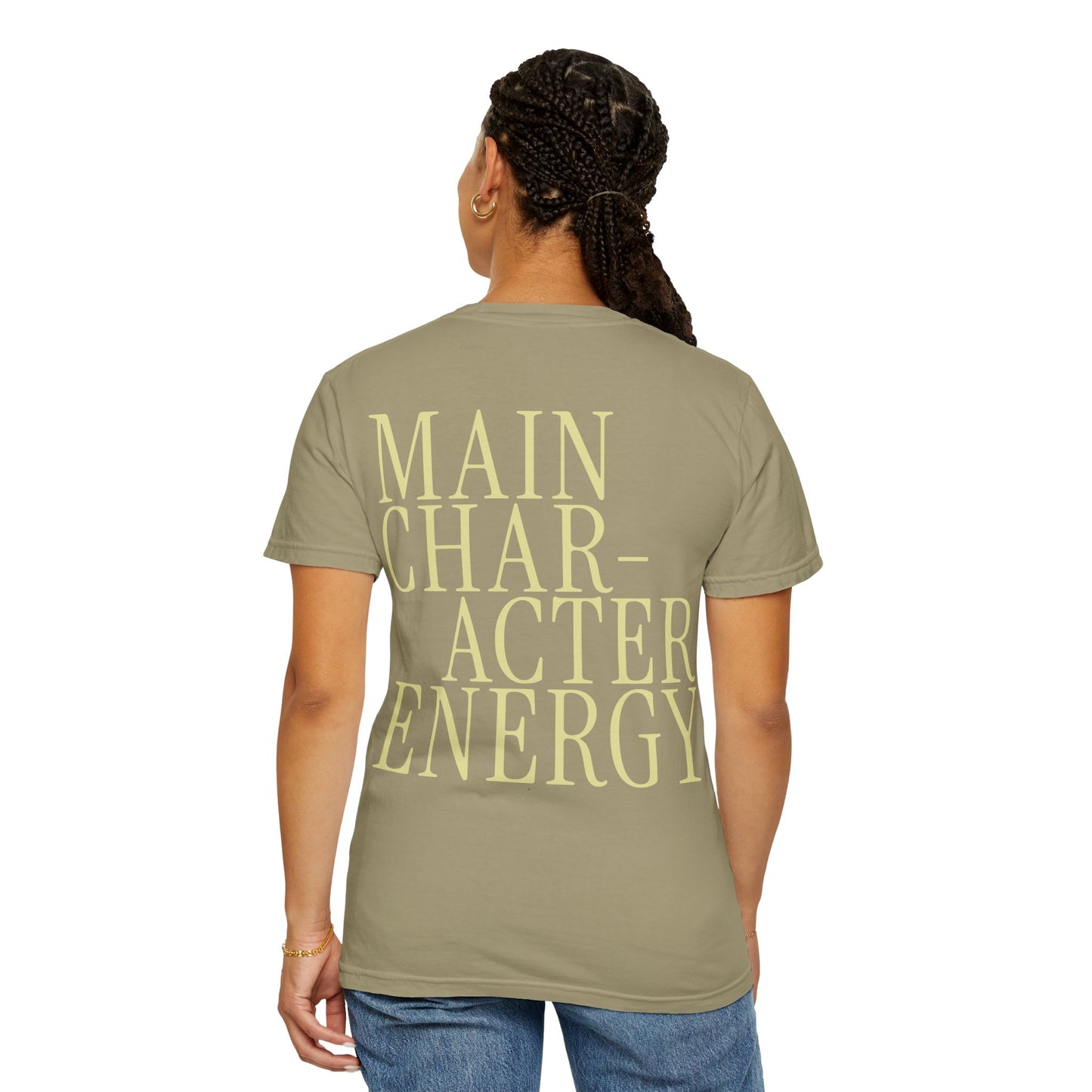 Main Character Energy Back T-shirt