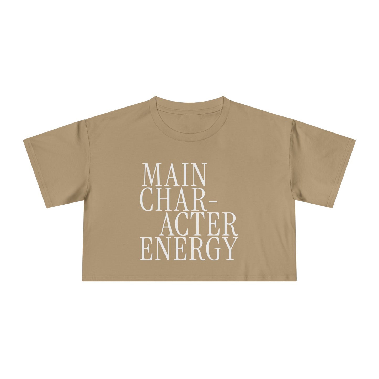 Main Character Energy Women's Crop Tee