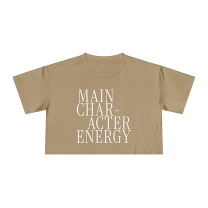 Main Character Energy Women's Crop Tee