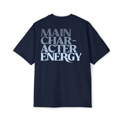 Main Character Energy Faded Oversized Tee