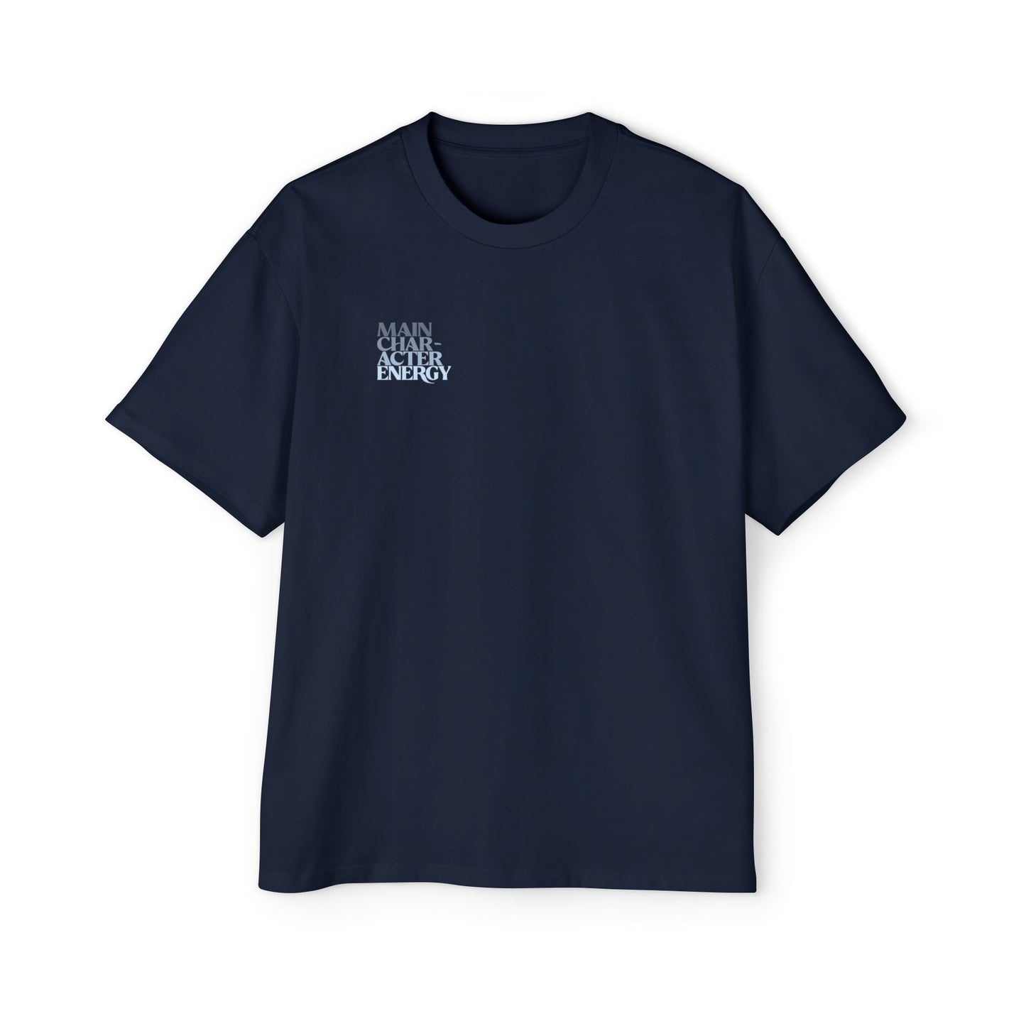 Main Character Energy Faded Oversized Tee