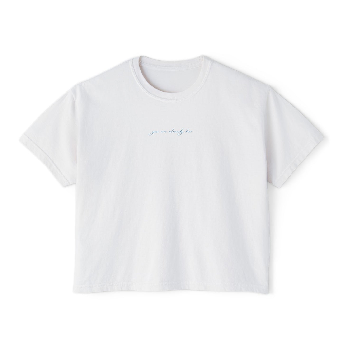 Wake Her Up Let Her Burn Boxy Tee