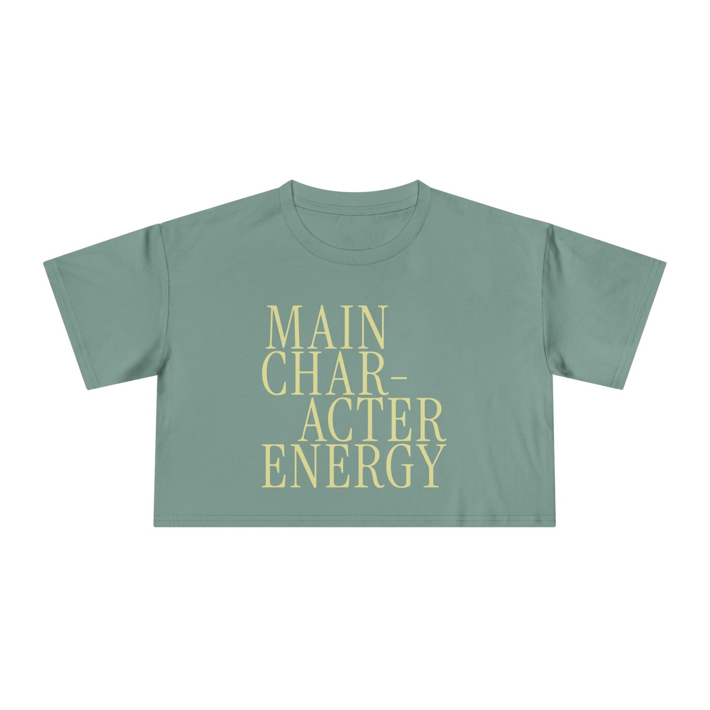Main Character Energy Women's Crop Tee