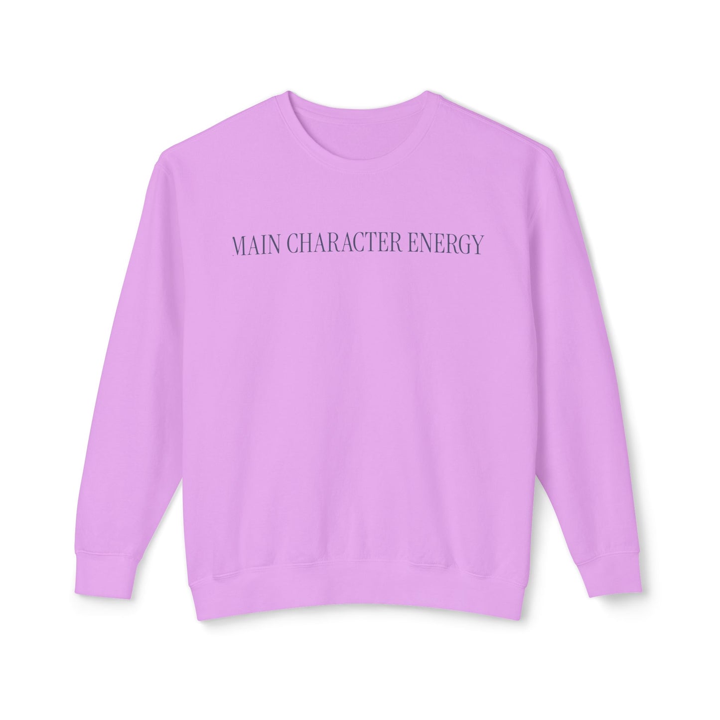 Main Character Energy Lightweight Crewneck Sweatshirt