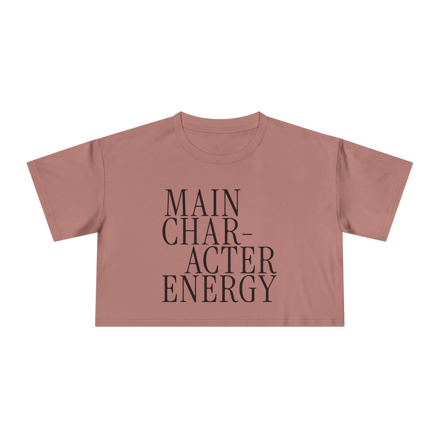 Main Character Energy Women's Crop Tee