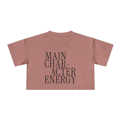Main Character Energy Women's Crop Tee