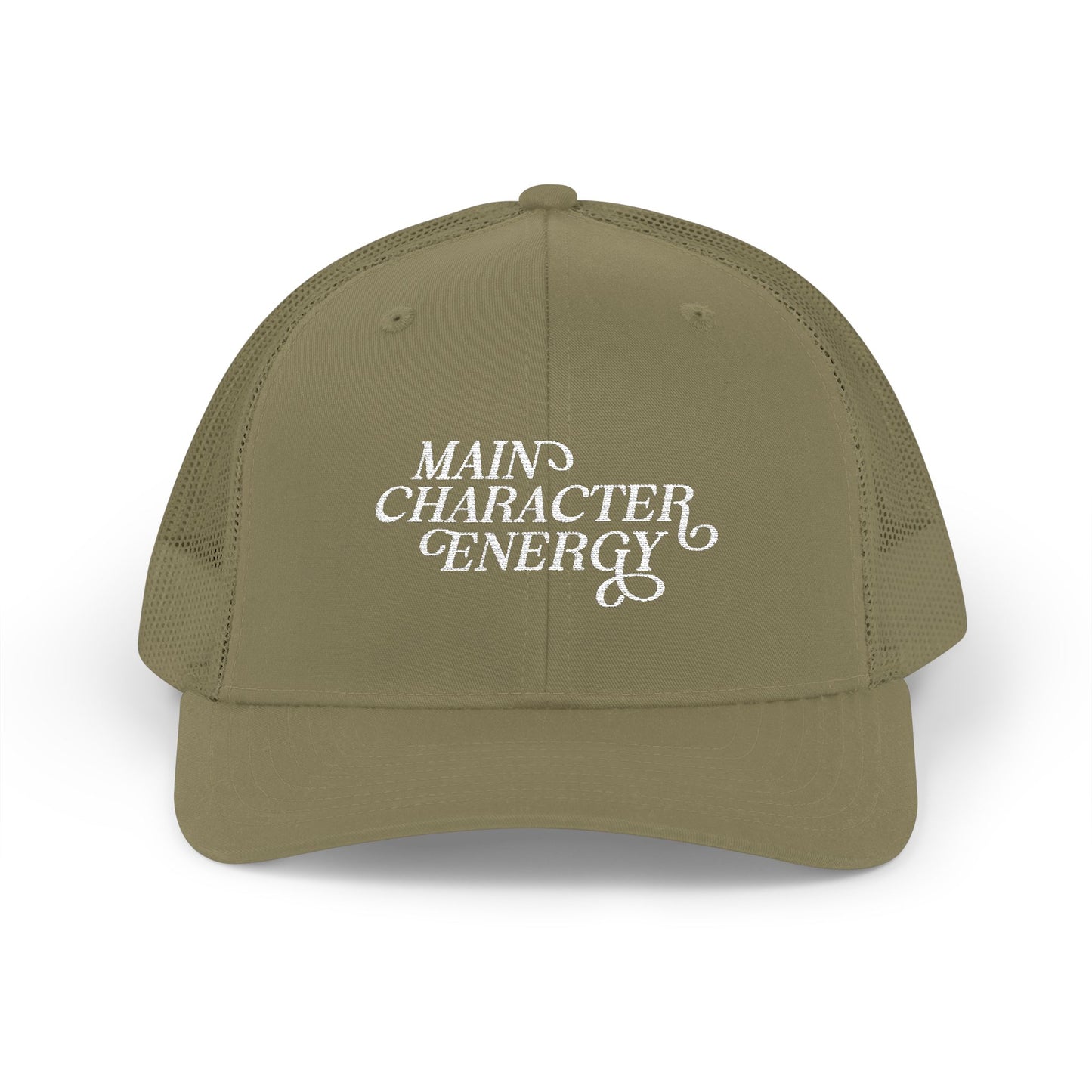 Main Character Energy Snapback Trucker Cap
