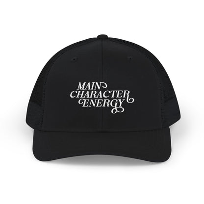 Main Character Energy Snapback Trucker Cap