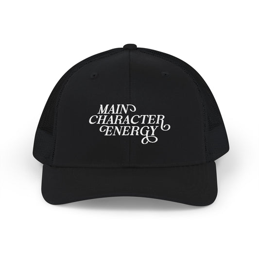 Main Character Energy Snapback Trucker Cap