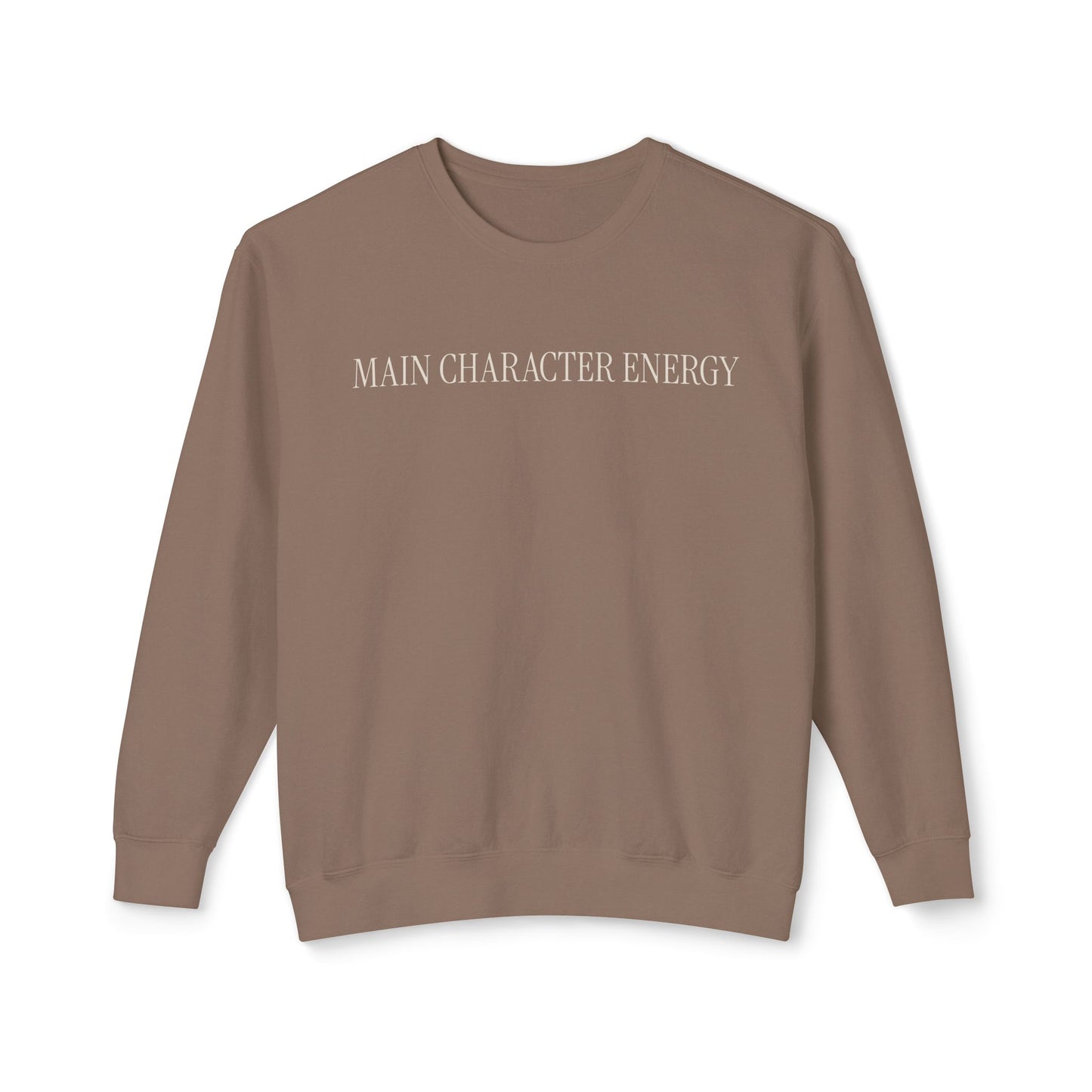 Main Character Energy Lightweight Crewneck Sweatshirt