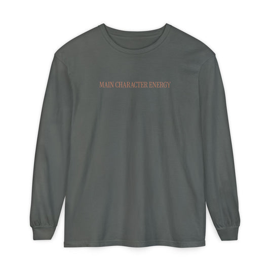 Main Character Energy Long Sleeve Tee